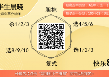 [愉快8] 25320期：半生晨晓愉快8 黄金分割数列胆码独发